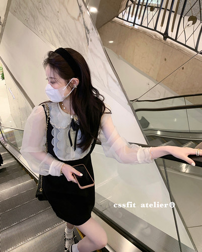 miumiu重工钉钻连衣裙