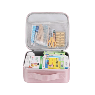 NICELAND便携医药包旅行医疗急救包家用健康包户外应急布艺医疗箱