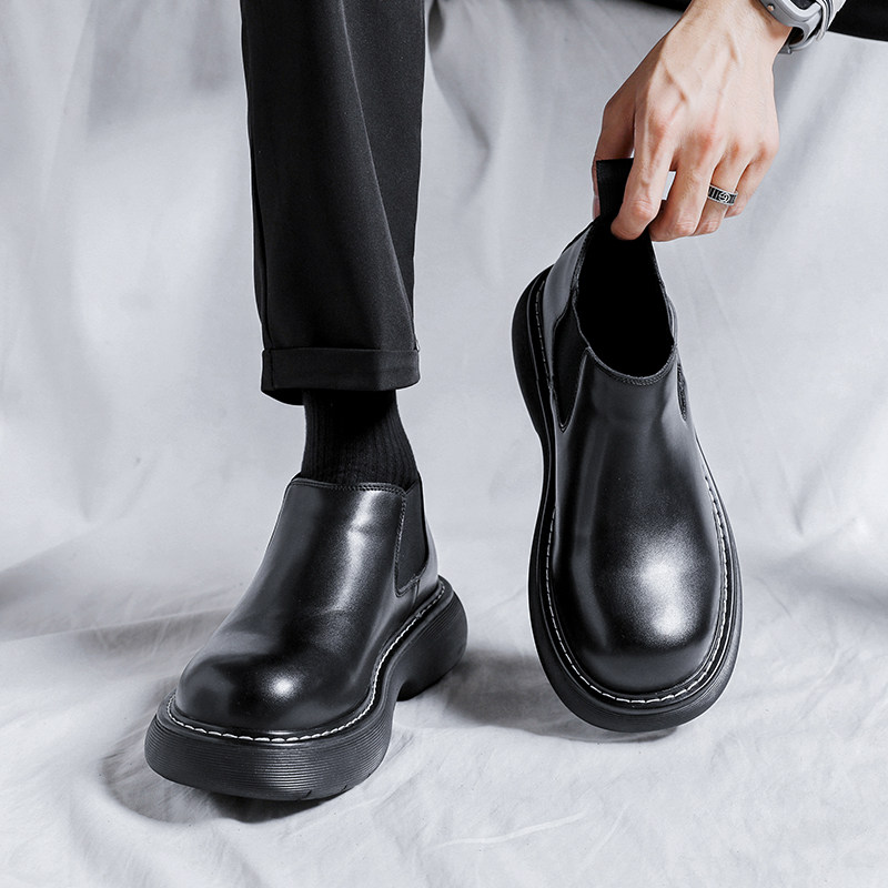 AUTUMN MARTIN BOOTS MENS CHELSEA BOOTS MENS HIGH STREET BREATHABLE BIG TOE SHOES MENS HIGH-TOP CHIMPER BOOTS PLATFORM BOOTS