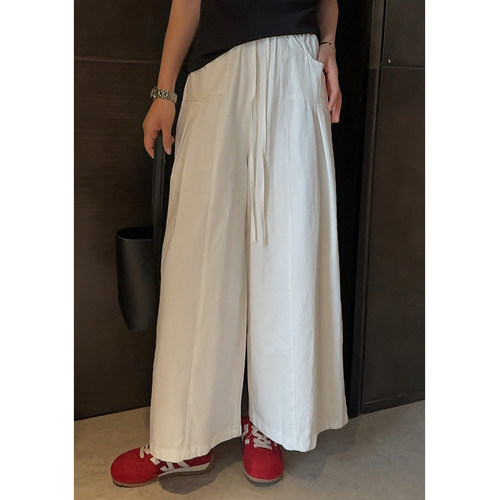 MISS RUILI定制 春季新款日系宽松气球裤休闲显瘦慵懒风长裤F1784