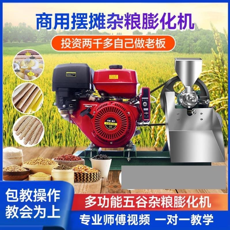 空心实心贝壳形花生形梅花形麻花形饼干形多功能食品膨化机不返料