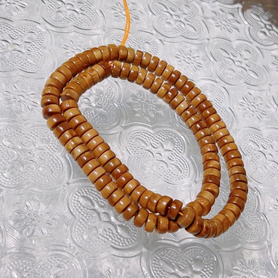 文玩半成品跑量库克药片114颗7*4高端文玩散珠diy手工配饰菩提子