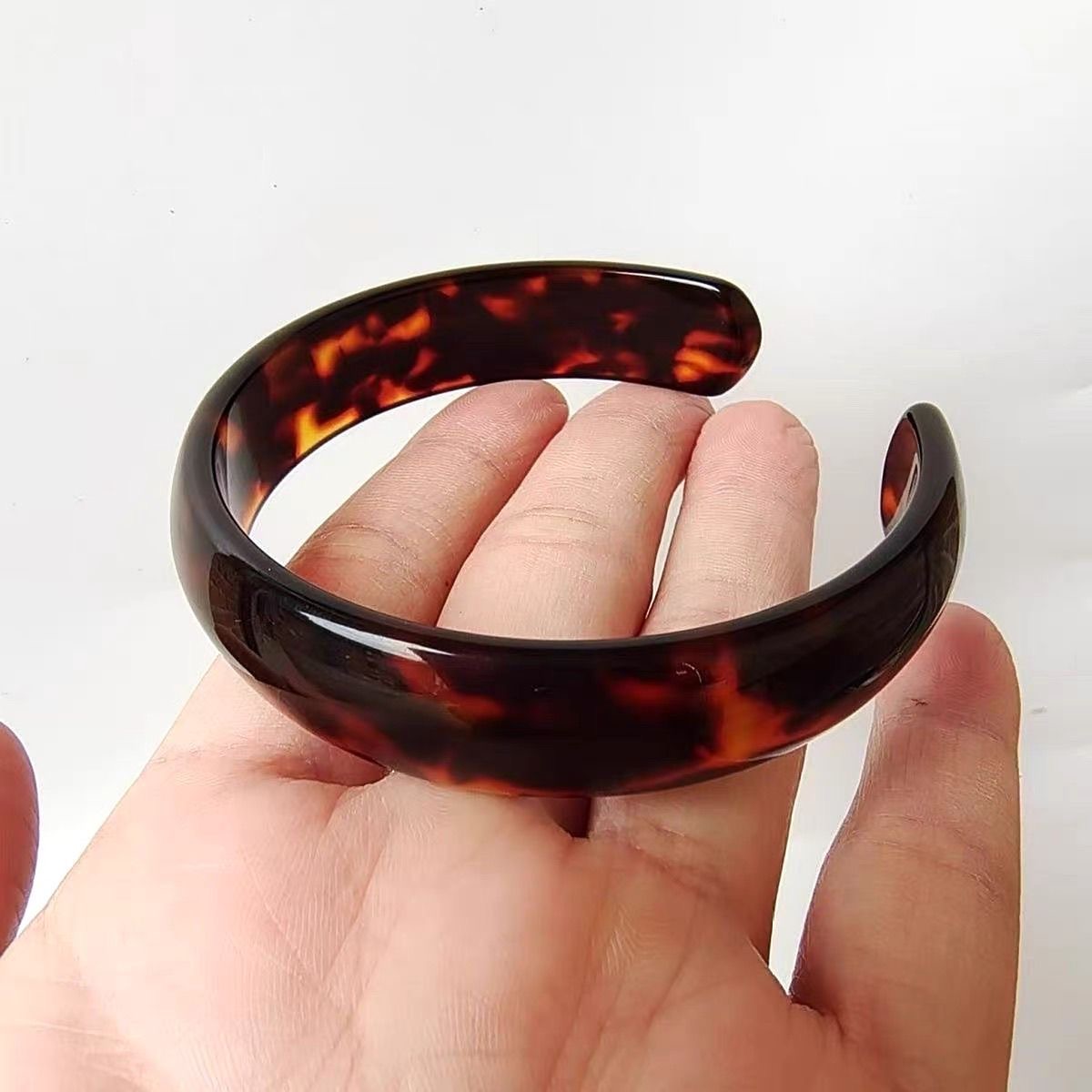 山龟壳开口手镯把玩满血龟壳工艺品文玩家居办公高端礼物收藏