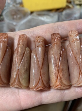 天珠驼骨财神配件手工DIY串珠吊坠项链佛珠文玩配饰串饰