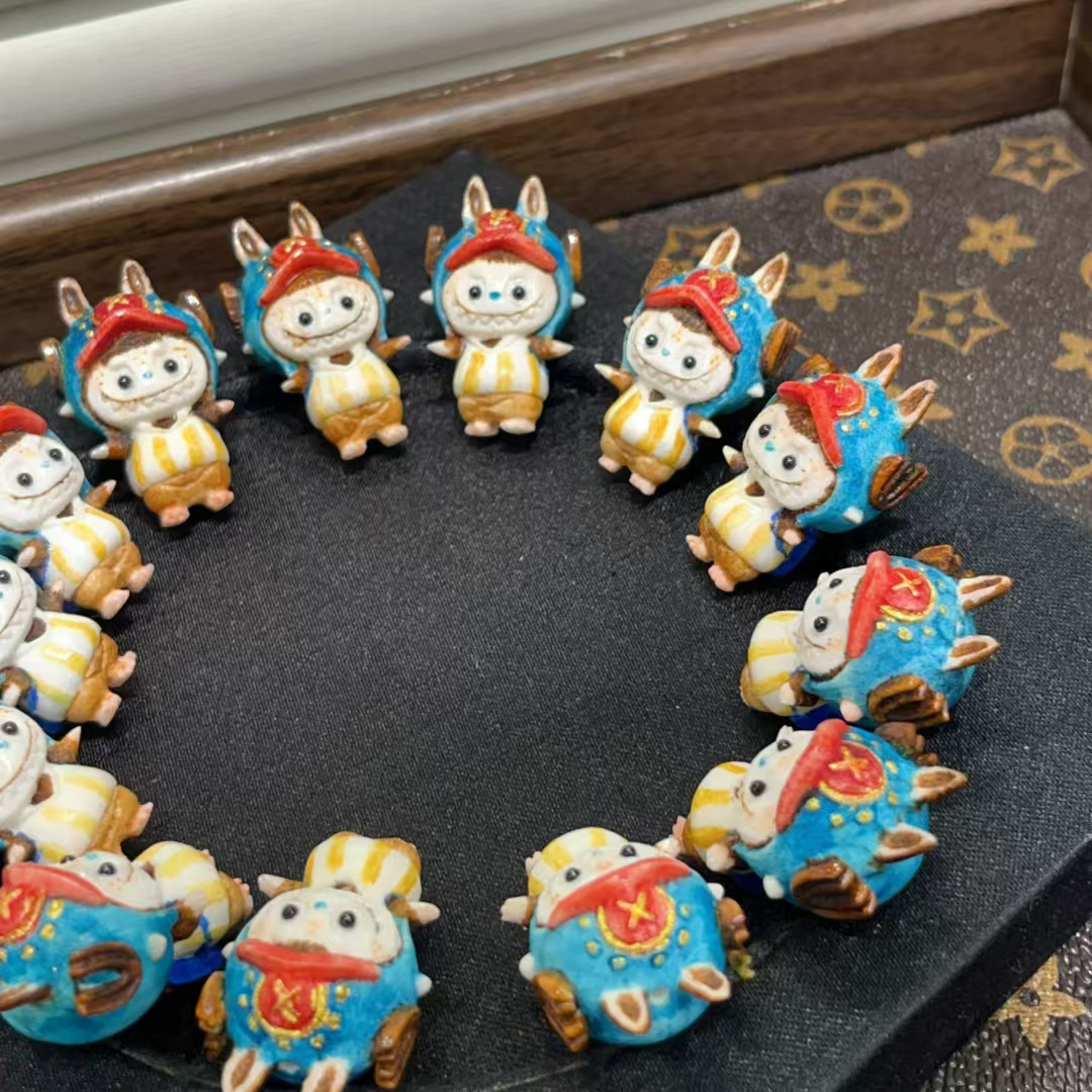 精工鹿角根付唐僧