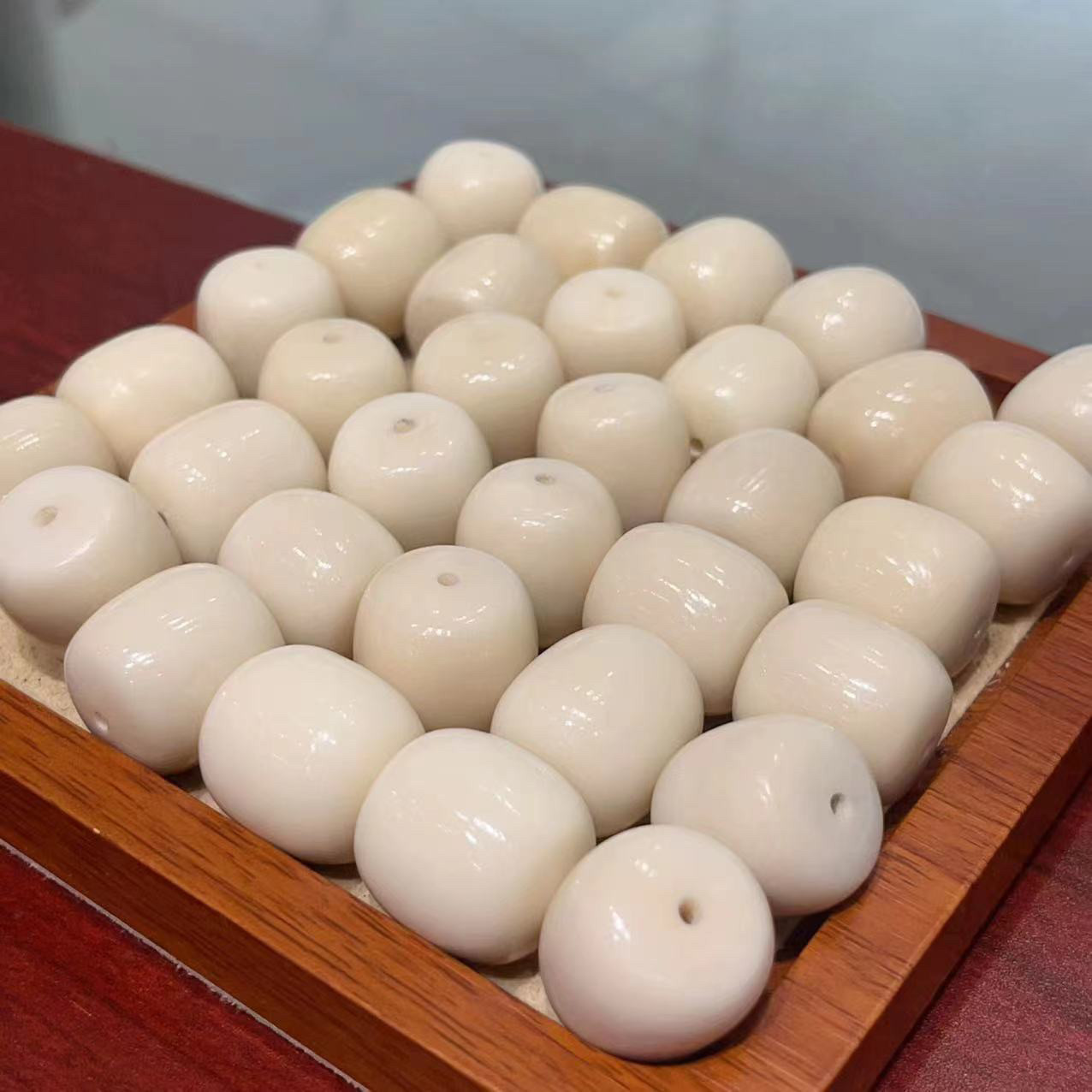 象牙果老型珠手串原料制作盘玩佩戴润泽文玩包邮