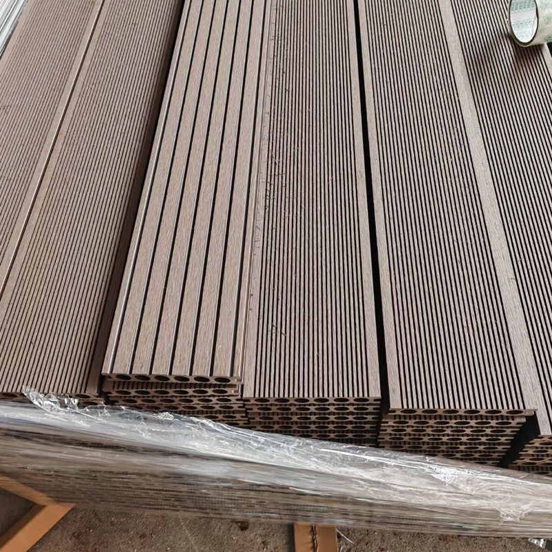 塑木地板户外露台木塑地板室外防腐木栏杆围栏板阳台共挤二代庭院