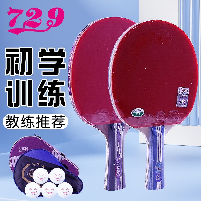 友谊729初学训练乒乓球拍图片