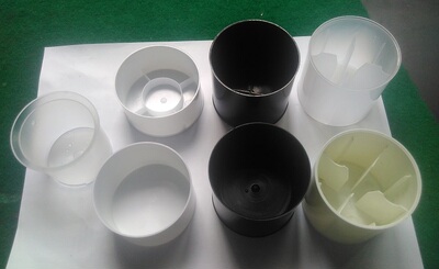 PLASTIC PARTS空气清新剂杯体罐体209易拉盖塑料件开模OEM多颜色