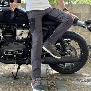 LANG摩托骑行裤 哈雷机车裤 机车裤 通用男骑行裤 护具防摔 四季 MOTO