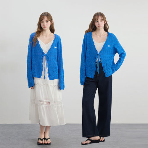 BZXO高级感镂空薄款针织