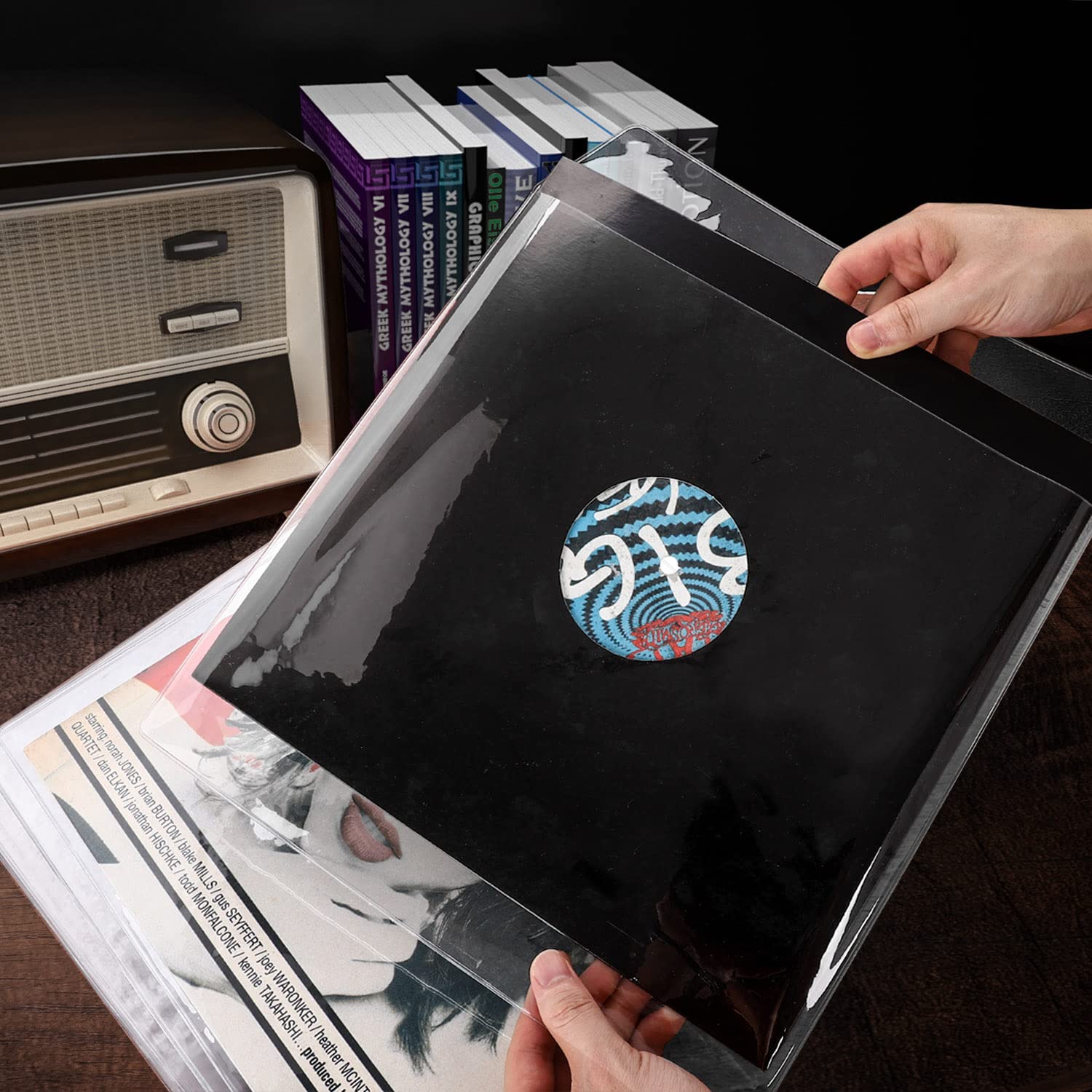 PVC黑胶唱片袋保护袋封套