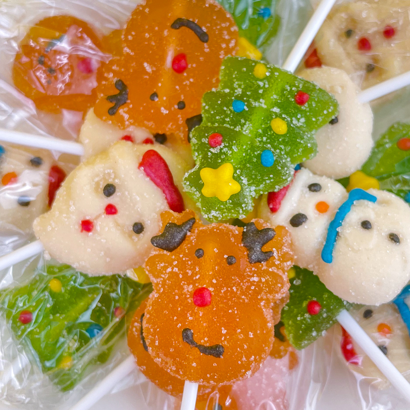 圣诞可爱搞怪造型棒棒软糖零食