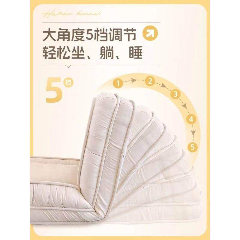 新款人类狗窝懒单沙发折间叠可睡可躺沙发床房人坐卧榻榻米人沙发,住宅家具,沙发床,淘宝优惠券,粉丝福利购,淘宝优惠卷