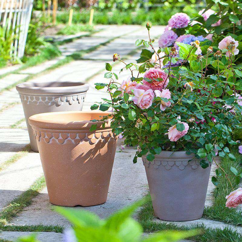 2026款嘉伯居瑞赫林仿陶塑料复古雕加厚22口浮径园庭院家批發塑料,家居饰品,花盆,淘宝优惠券,粉丝福利购,淘宝优惠卷