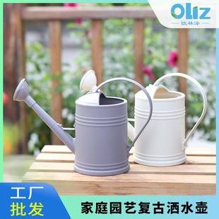 新款欧浇林泽壶洒水壶艺园浇花家用长嘴浇水壶花器2026新品