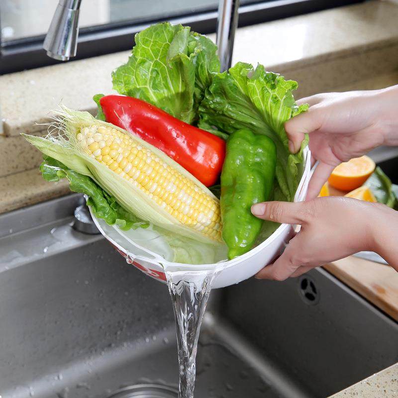 2026款厨房篮层子家用果盘形多功能圆洗菜盆水果篮塑料双洗菜篮沥,餐饮具,果盆/果盘/果篮,淘宝优惠券,粉丝福利购,淘宝优惠卷