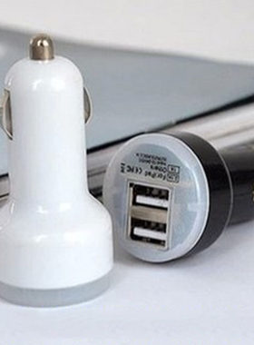 车载便携式充电器汽车用车充电器 车载手机一拖二点烟器一拖三usb