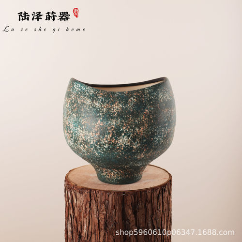 陶瓷花盆北欧ins简约创意个性多肉家用工厂装饰龟背竹花盆