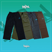 Feelingfree运动速干Smooth休闲阔腿降落伞裤 街头户外街舞男女