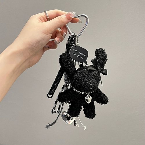 适用于手机壳手链包包挂件摆件kt卡通个性钥匙扣多用搭配毛绒公仔