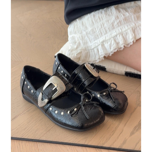 法式玛丽珍鞋女2026夏季浅口单鞋