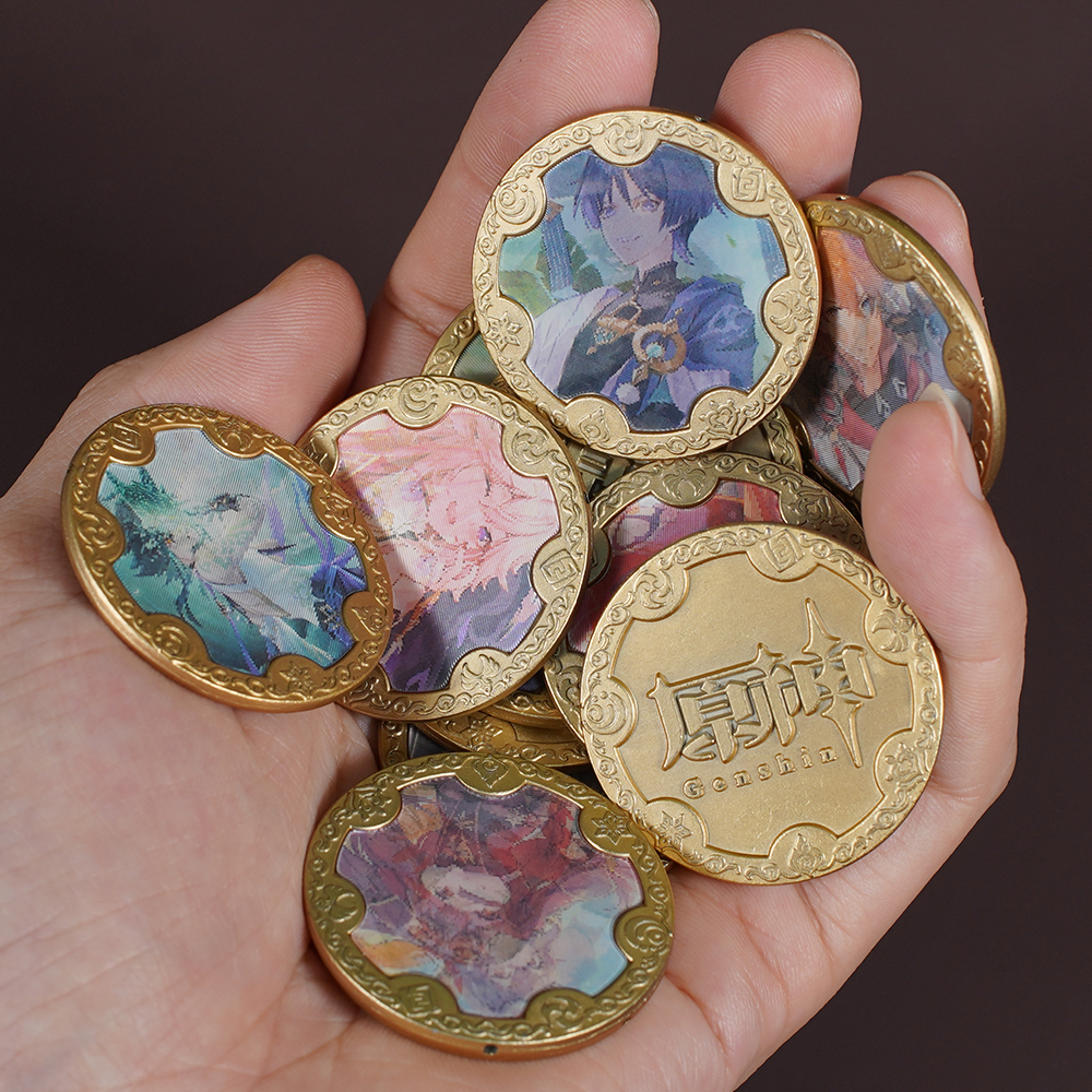金属材质，3种人物造型