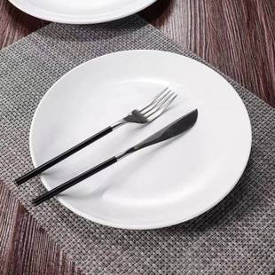 碟子小蝶碗酱料碟10个装陶瓷纯白陶瓷碟小菜酱油醋骨酒店家用