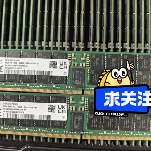 议价-SK 海力士 96G DDR5 2Rx4 4800 RDIM