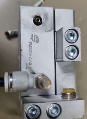 SMC滑台气缸，型号FMXS16-20AS，拆机件，成色如图