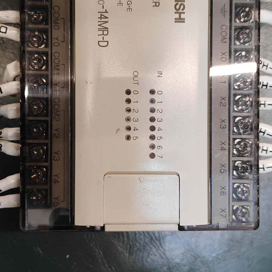 议价-三菱FX0-14MR-D PLC控制器，原装拆机，功能