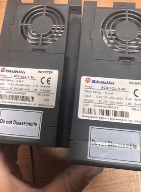 议价-士林变频器SC3-021-0.2K-可维修