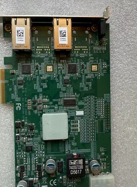 议价-PCI-e poE PE-2000 ROB 双网口 采集卡数-可维修
