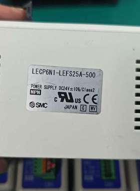 SMC电缸驱动器 LECP6N1-LEFS25A-500，