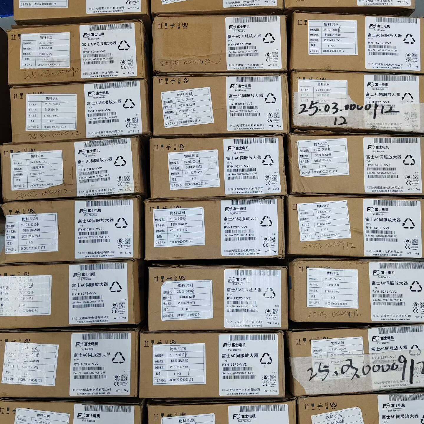 议价-富士伺服，RYH152F5-VV2，1.5kw驱动器，工程