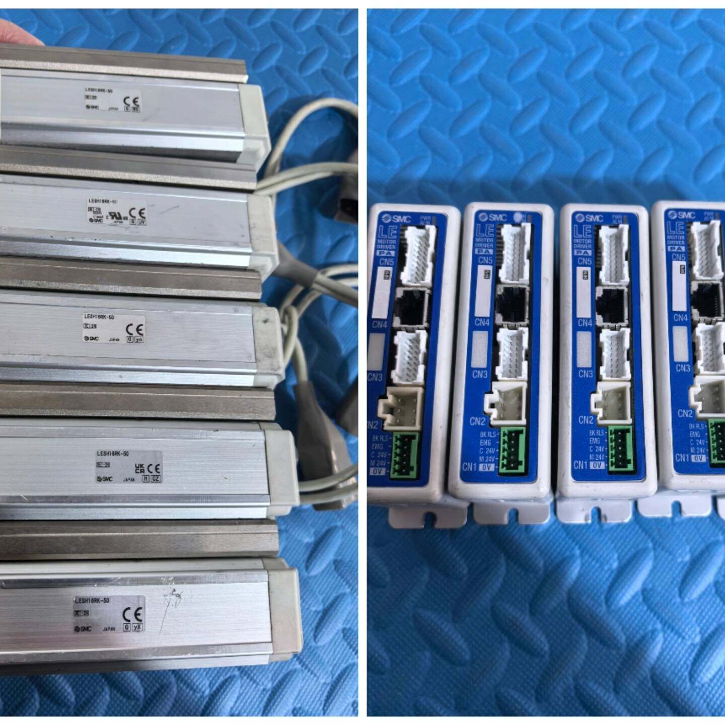 议价-SMC电动滑台气缸LESH16RK-50，加执行器LECPA