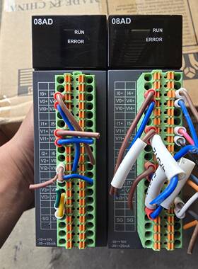 议价-台达PLC模块 AH08AD-5A 模拟量模块，8通道