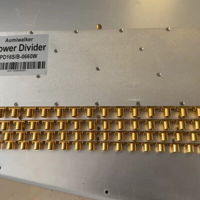 议价-华为测试设备拆机射频发射分路合路分频器一分16功分器PD16-