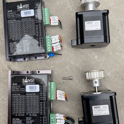 议价-山社日本山社57步进电机套装，山社电机SS2302A42A+-可维修