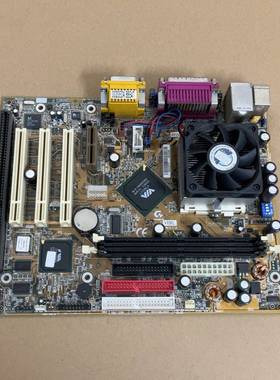 议价-原装技嘉GA-6VEM主板，VT8601T芯片，配原装