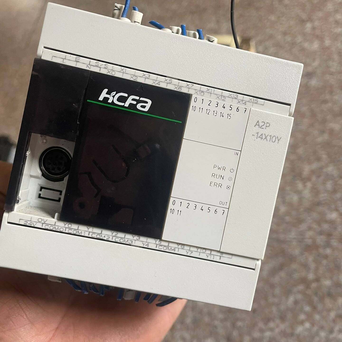 议价-禾川PLC-HCA2P-14×10YT-A 拆机一个 成色漂