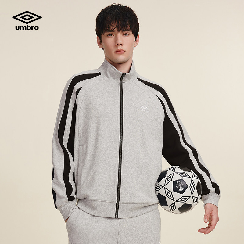 umbro茵宝经典运动条纹拼接复刻版休闲开衫针织套装夹克外套男款,运动服/休闲服装,运动茄克/外套,淘宝优惠券,粉丝福利购,淘宝优惠卷
