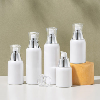 30ml到150g单层圆柱真空瓶按压式精华乳液瓶化妆品分装瓶包材