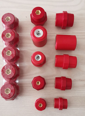 高频机配件红色绝缘子绝缘柱 5KW 8KW绝缘配件高周波高频机械配件