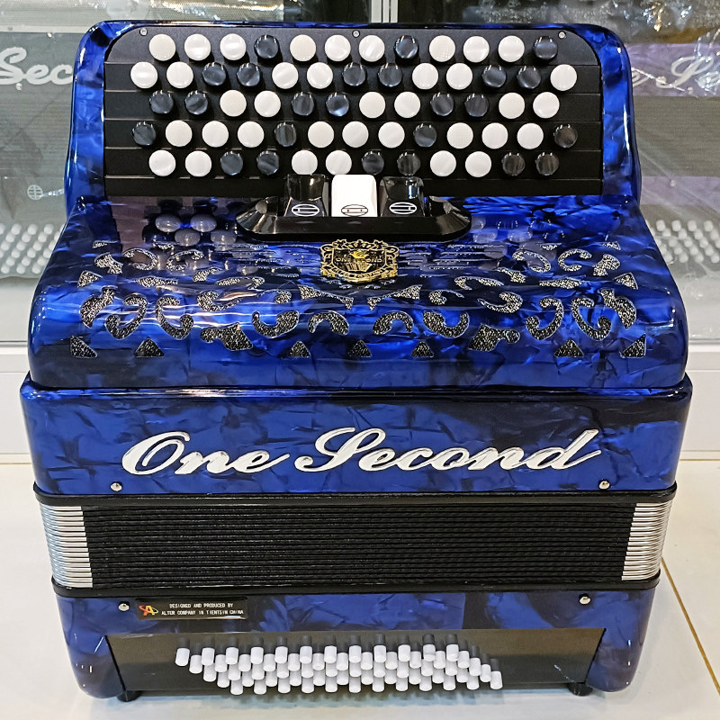 一秒品牌巴扬手风琴成人儿童乐器60/96贝斯演奏初学者专业