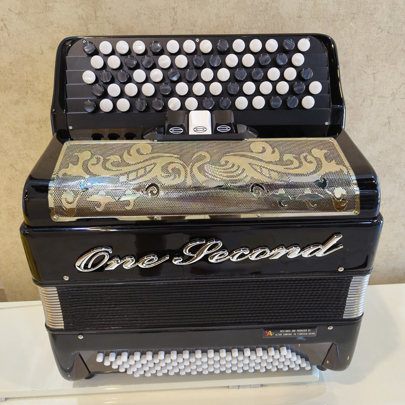 一秒品牌巴扬手风琴成人儿童乐器120/96/80/60贝斯演奏初学者专业