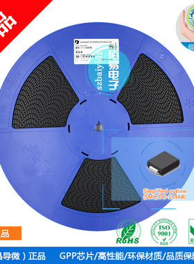 晶导微 SS10100C SMC/DO-214AB 肖特基二极管 3K/盘