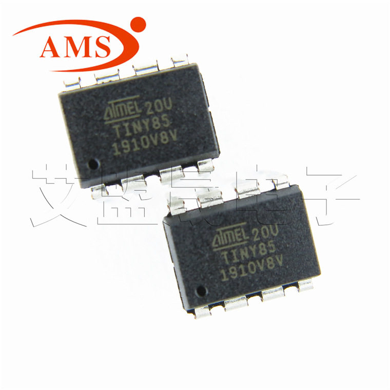 ATTINY85-20PU ATTINY85 DIP-8 微控制器IC芯片 ATMEL/爱特梅尔