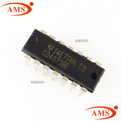 CD4073BE CD4073 直插DIP-14 逻辑IC芯片 TI/德州 全新现货