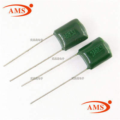 2A683J 0.068UF 68NF CL11绿色涤纶电容 100V683J 全新正品现货
